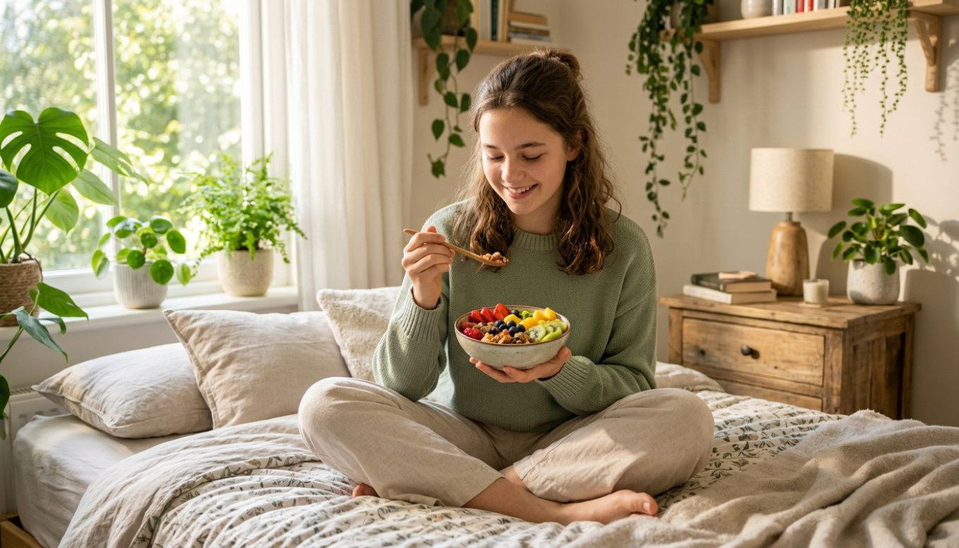 Alimentation intuitive : une voie vers l’équilibre à la puberté ?